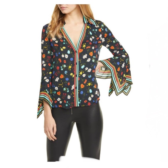 Alice + Olivia Tops - Alice + Olivia Randa Blouse